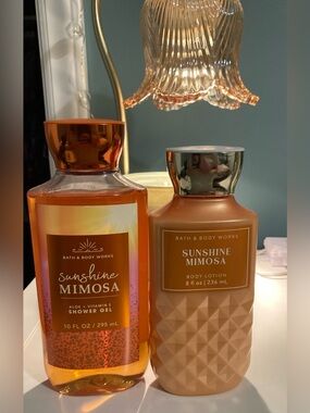 Bath & Body Works Sunshine Mimosa Shower Gel & Lotion